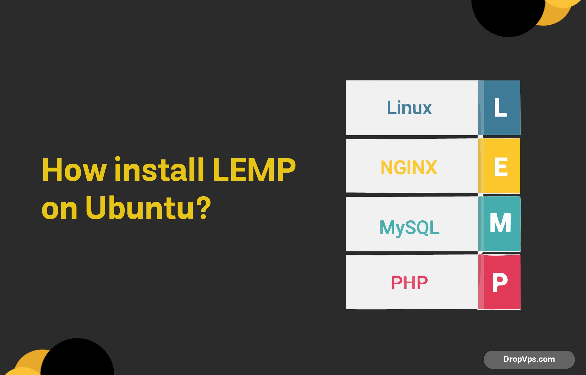 How install LEMP on Ubuntu?