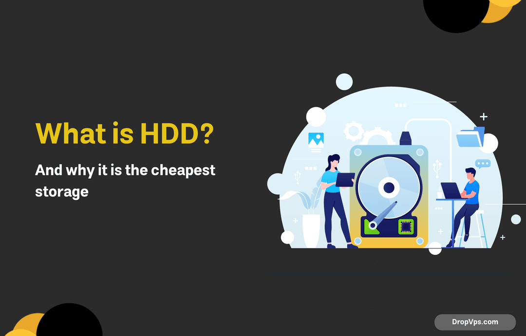 What is HDD? And why it is the cheapest storage