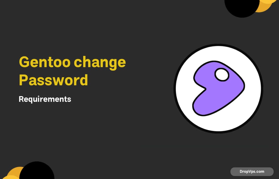 Gentoo change password requirements