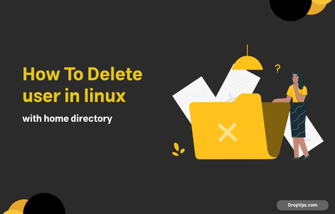 How To Delete user in linux with home directory