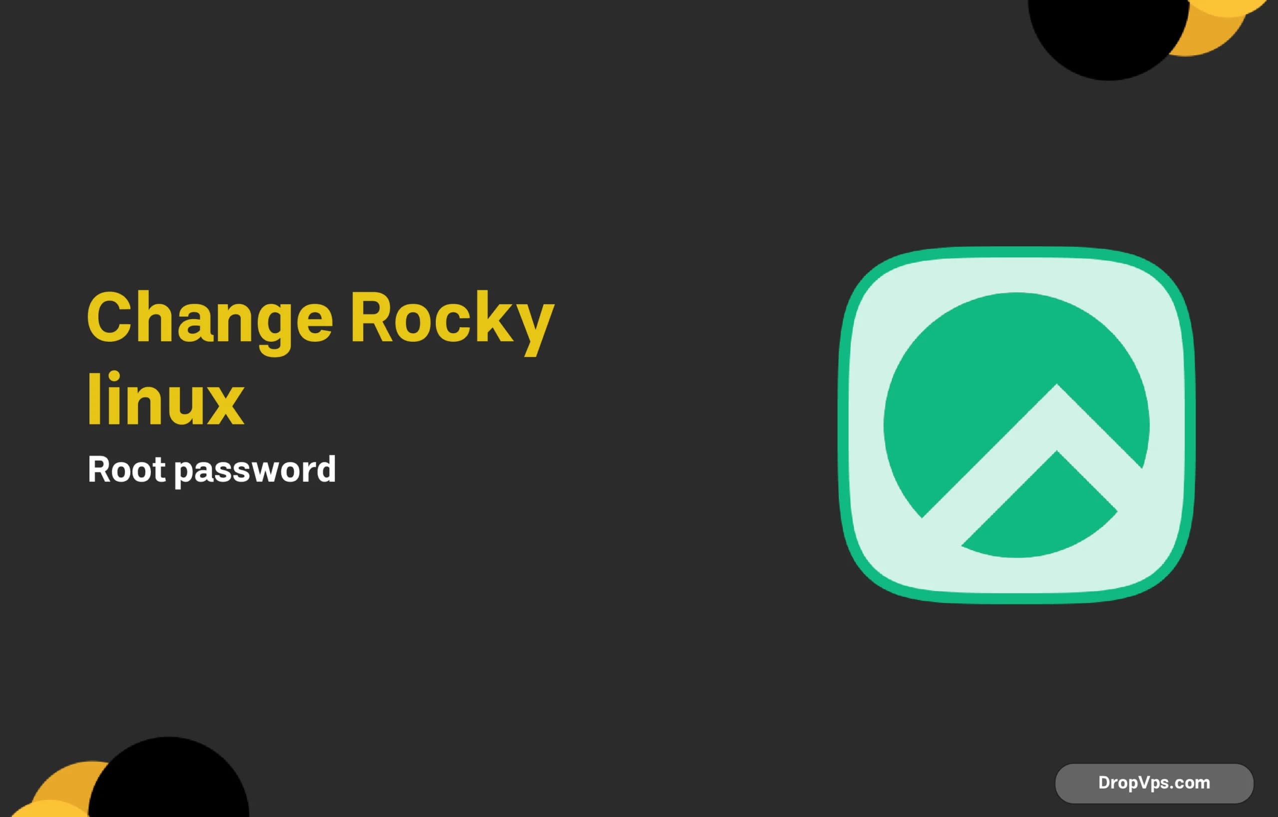 Change Rocky linux root password