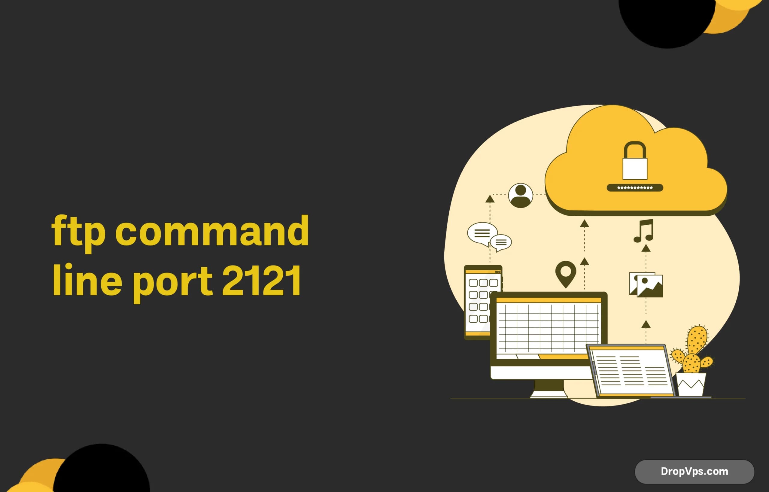 ftp command line port 2121