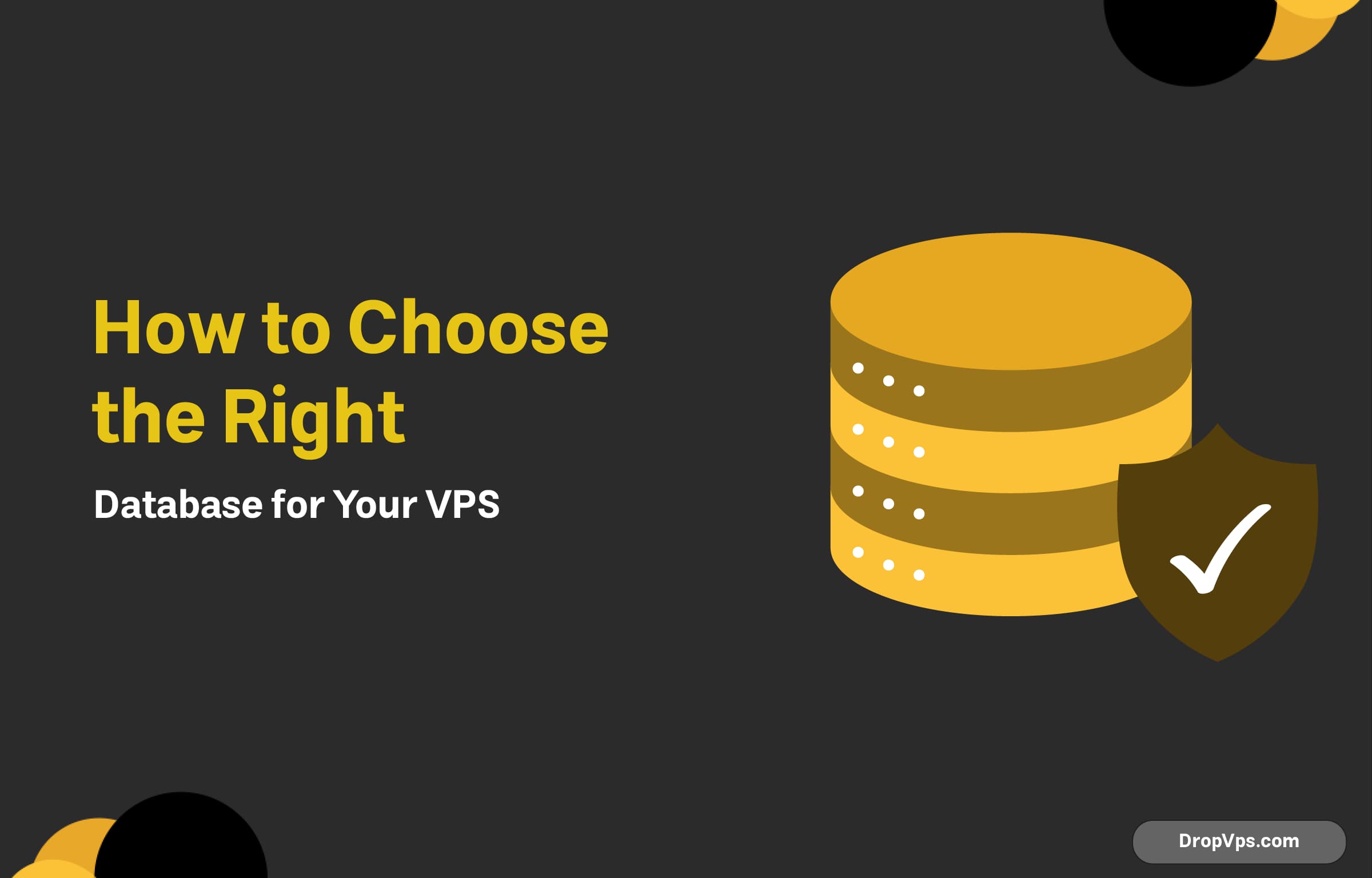How to Choose the Right Database for Your VPS?