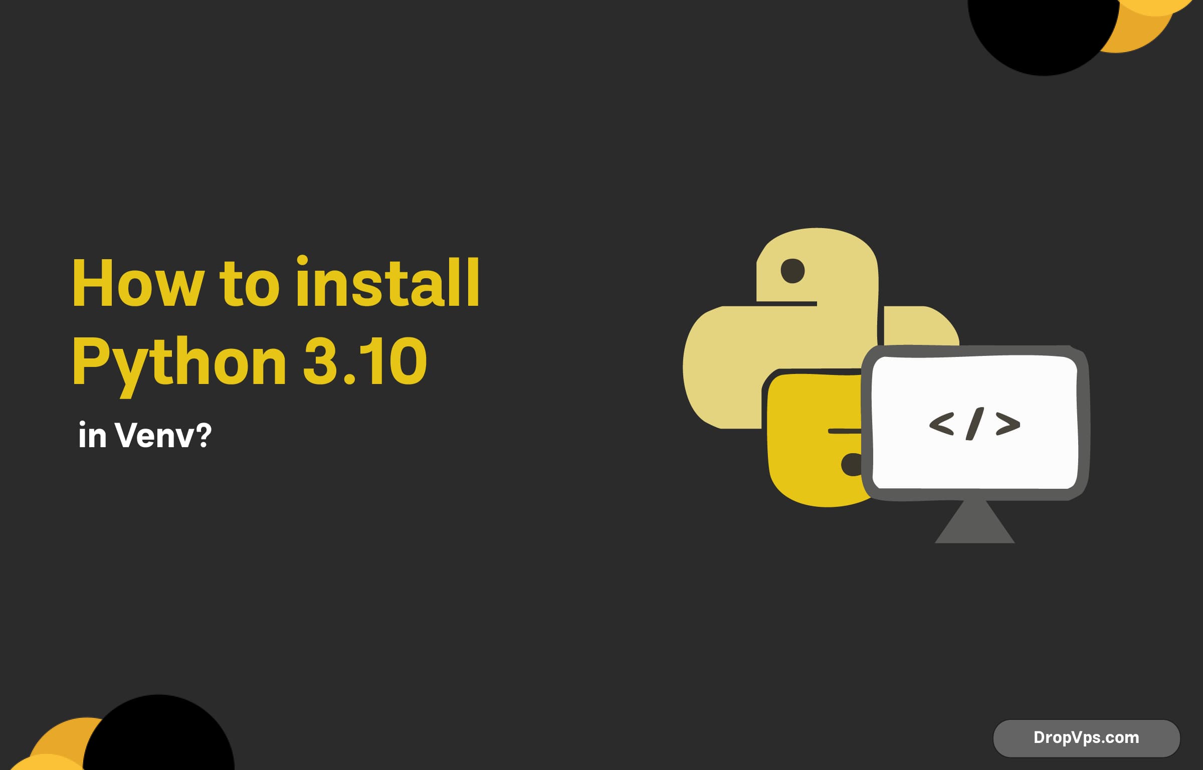 How to install Python 3.10 in Venv?