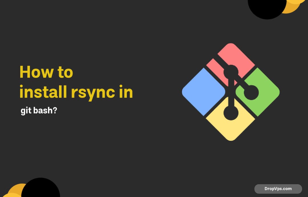 How to install rsync in git bash?