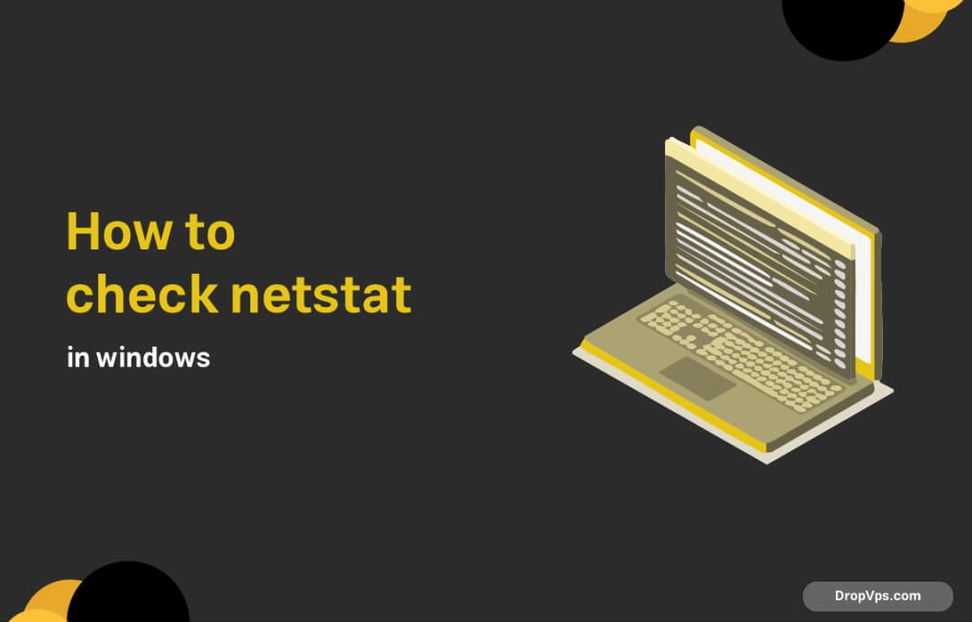 How check netstat in windows
