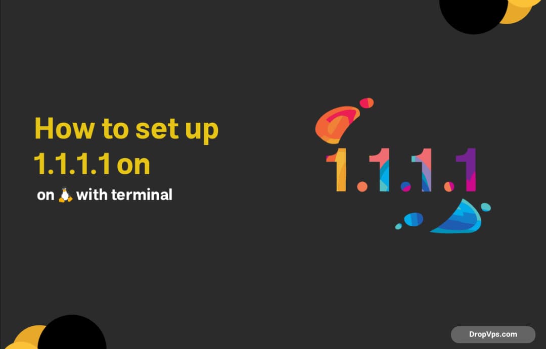 How to set up 1.1.1.1 on linux with terminal