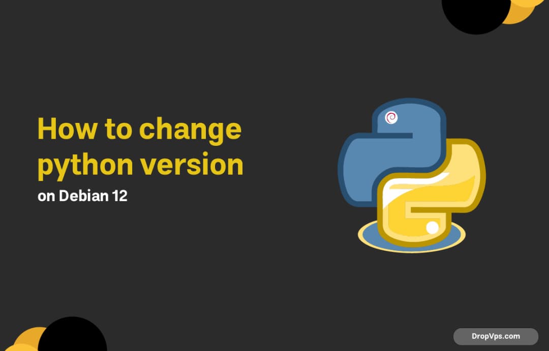 how to change python version on Debian 12