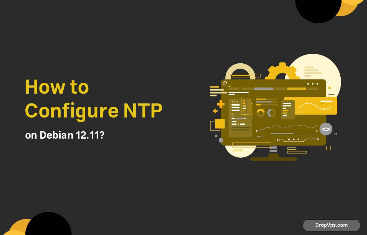 How to configure ntp on debian 12.11?