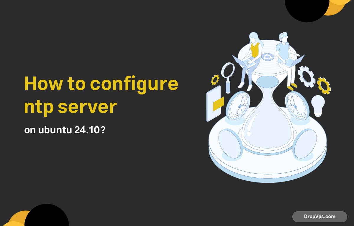how to configure ntp server on ubuntu 24.10?