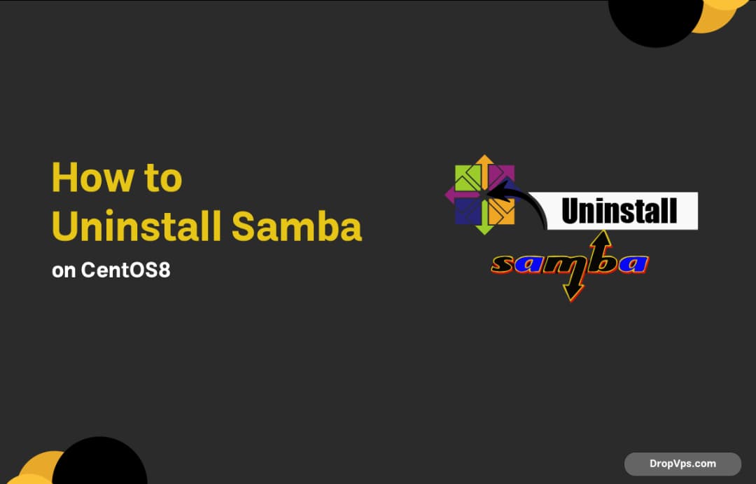 How to Uninstall Samba on CentOS 8