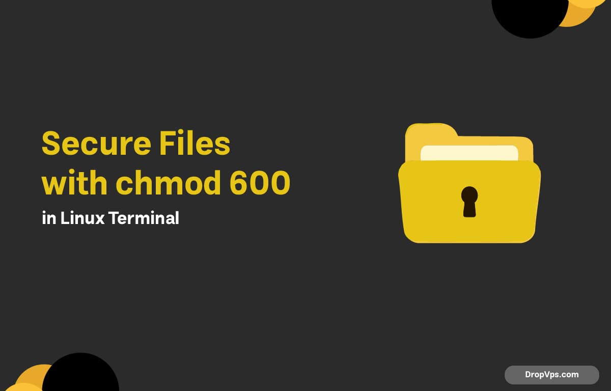 Secure Files with chmod 600 in Linux Terminal