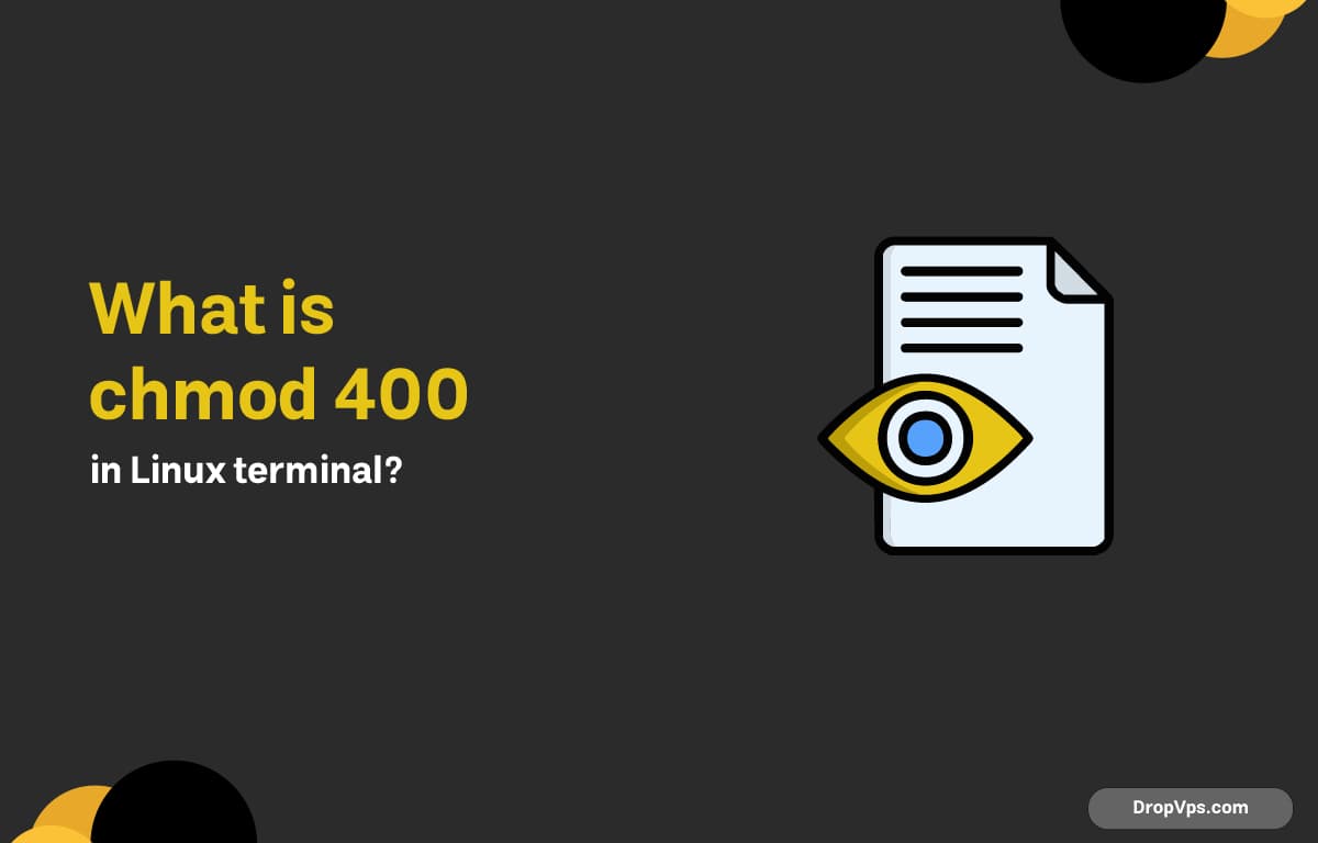 What is chmod 400 in Linux terminal?