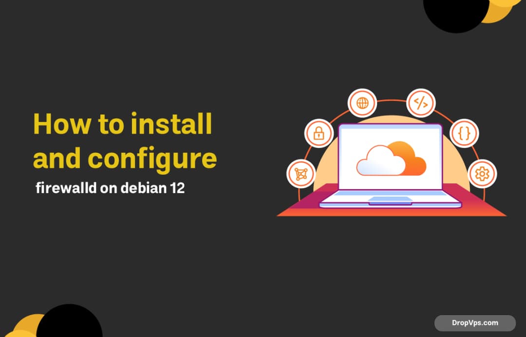 how to install and configure firewalld on debian 12