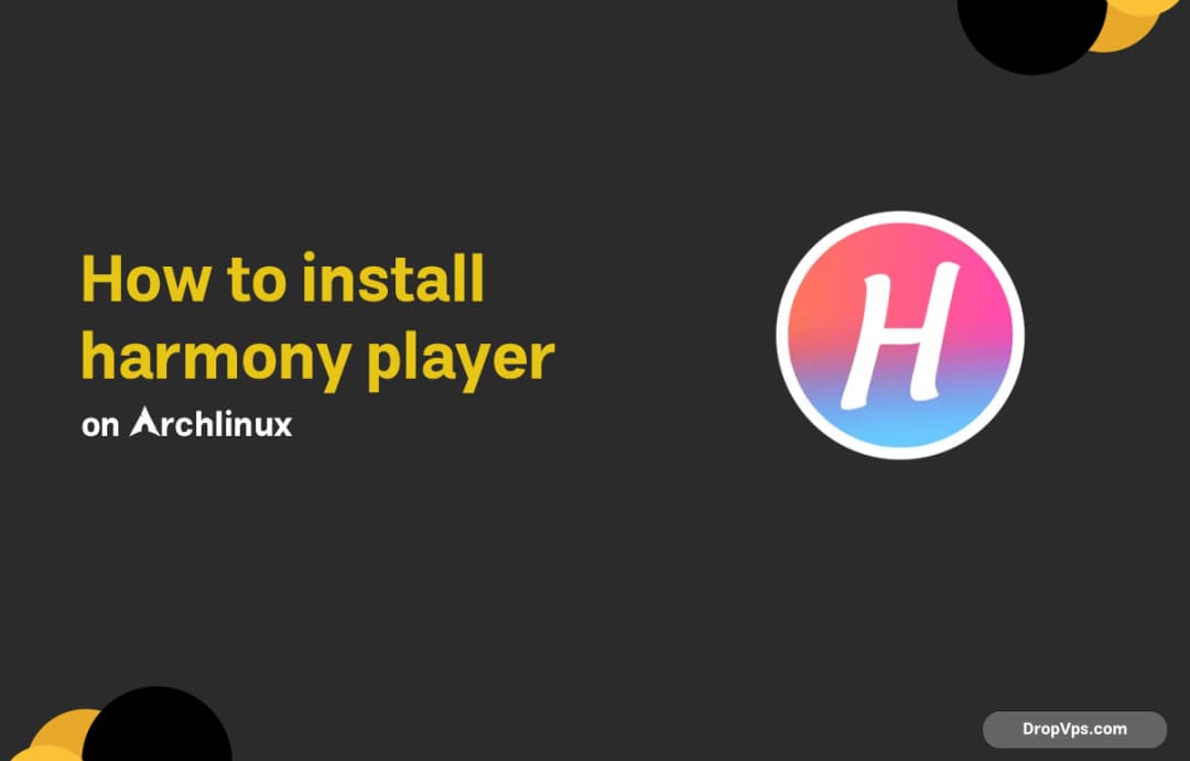 how to install harmony player on archlinux