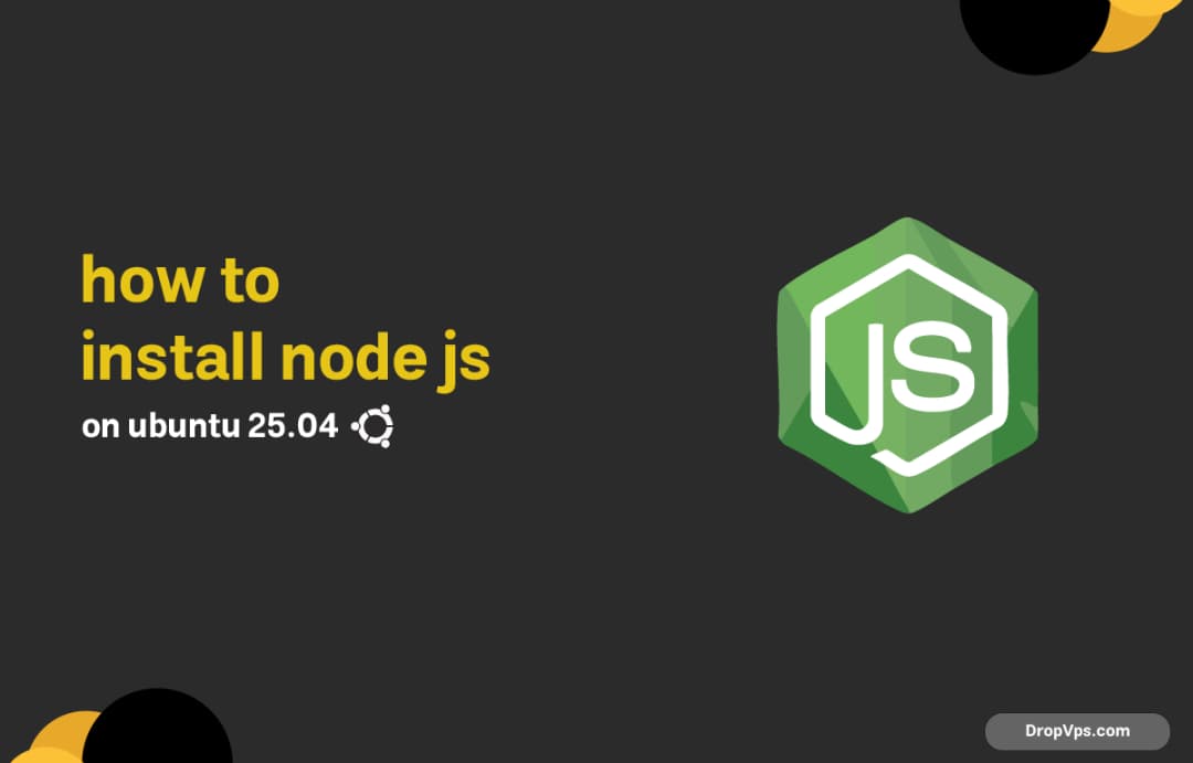 how to install node js on ubuntu 25.04