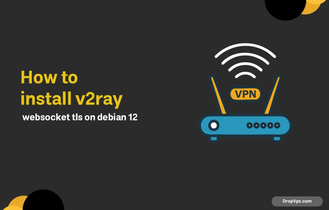 how to install v2ray websocket tls on debian 12