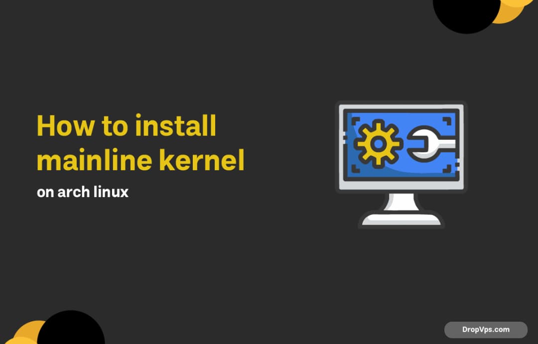 How to install Mainline Kernel on arch linux