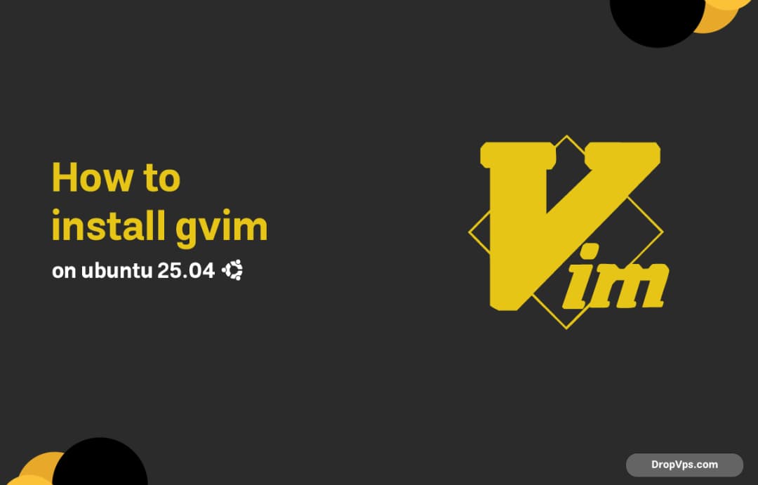 How to install gvim on ubuntu 25.04