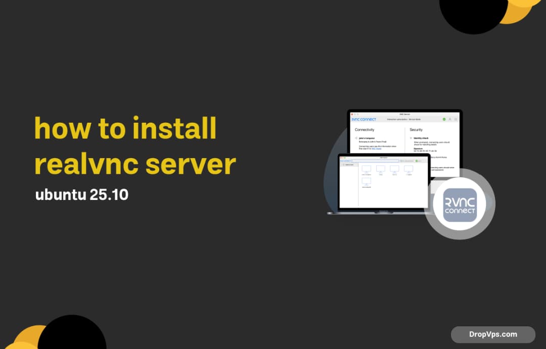 how to install realvnc server ubuntu 25.10