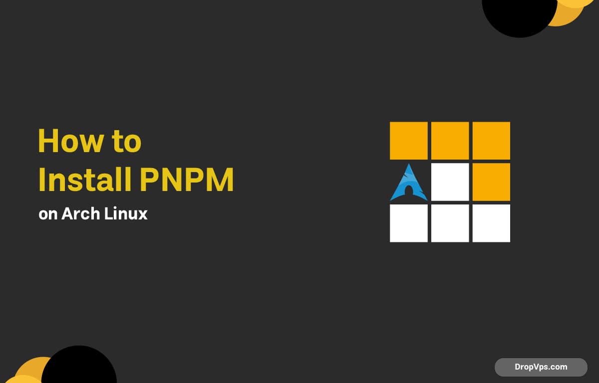 How to Install PNPM on Arch Linux