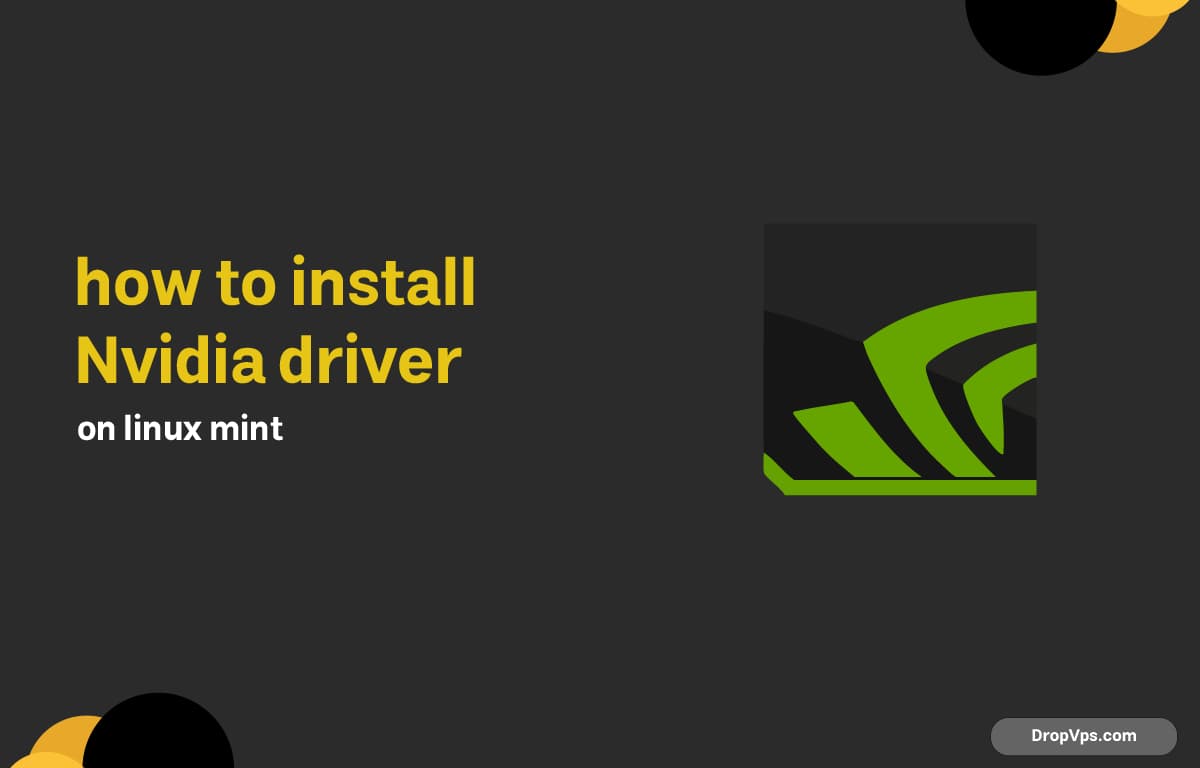 How to install nvidia driver on linux mint