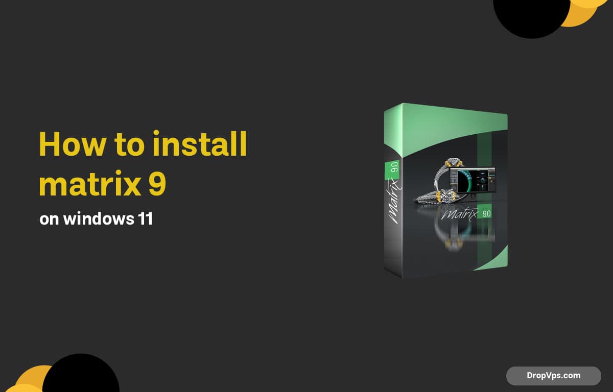 How to install matrix 9 on windows 11