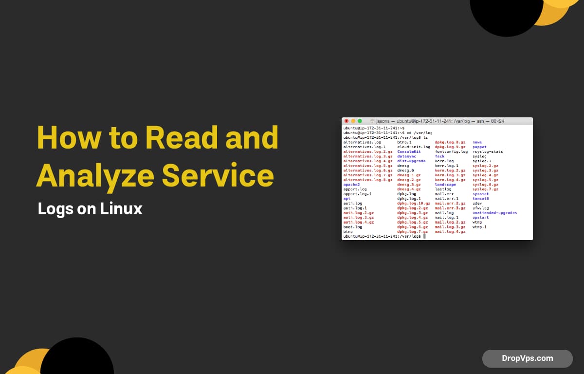 How to Read and Analyze Service Logs on Linux