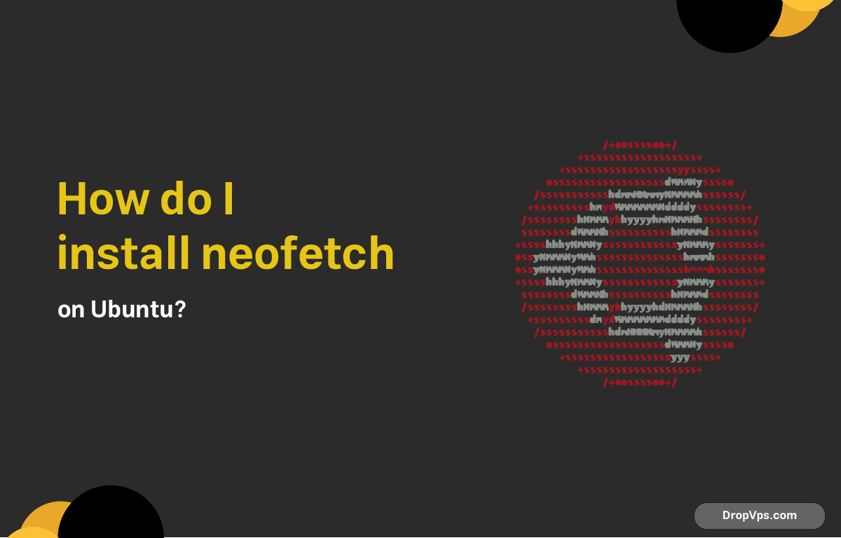 How do I install neofetch on Ubuntu?