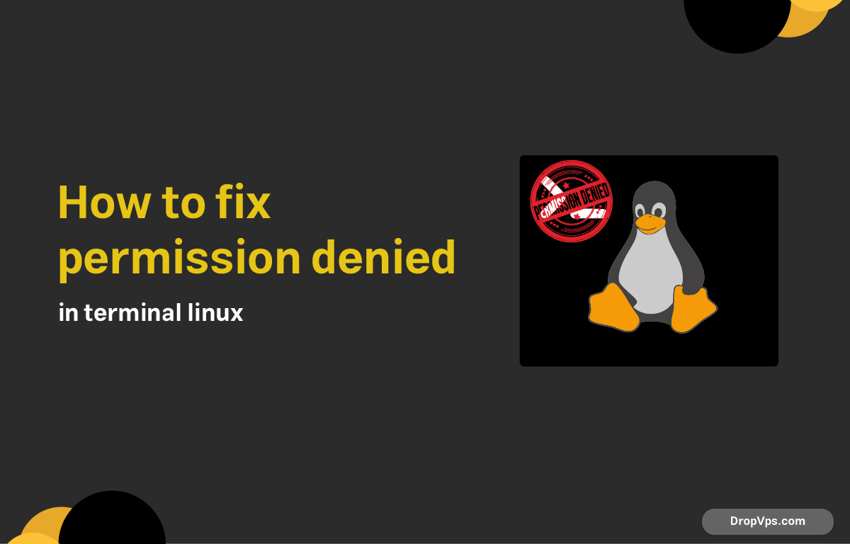 how to fix permission denied in terminal linux