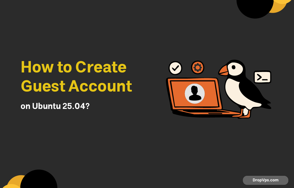 Linux Guest How to Create Guest Account on Ubuntu 25.04