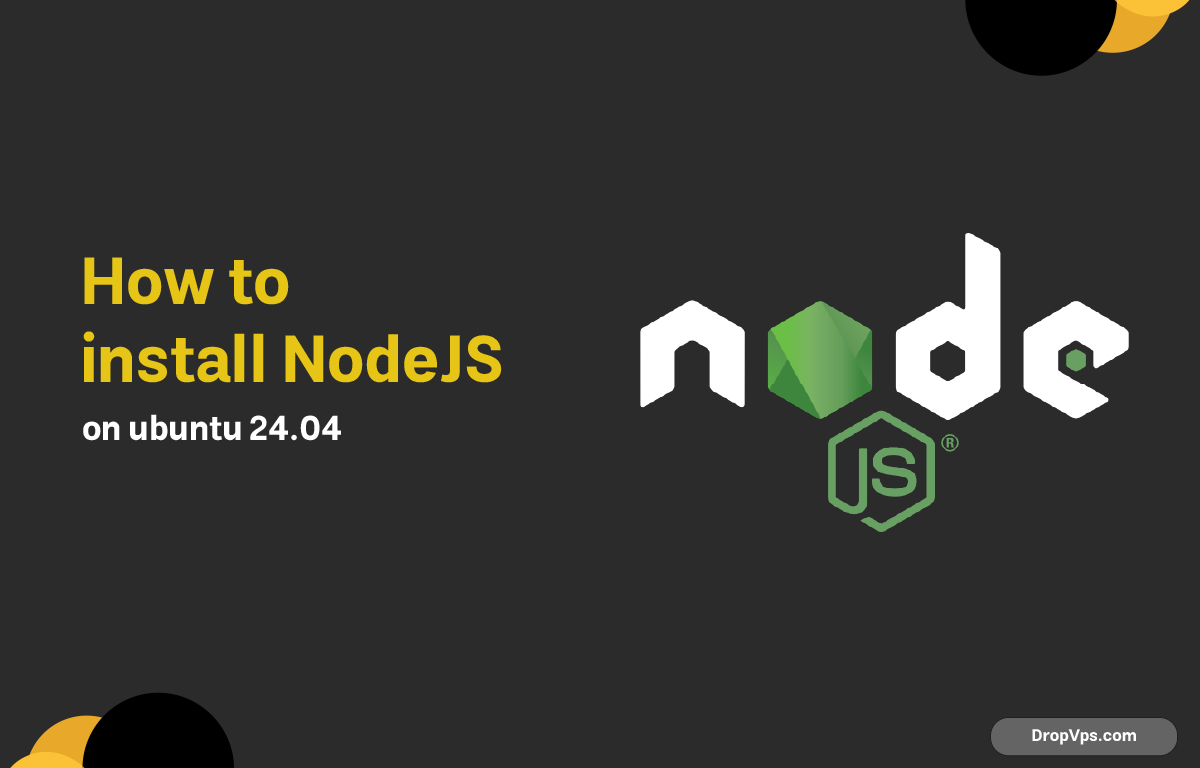 how to install NodeJS on ubuntu 24.04