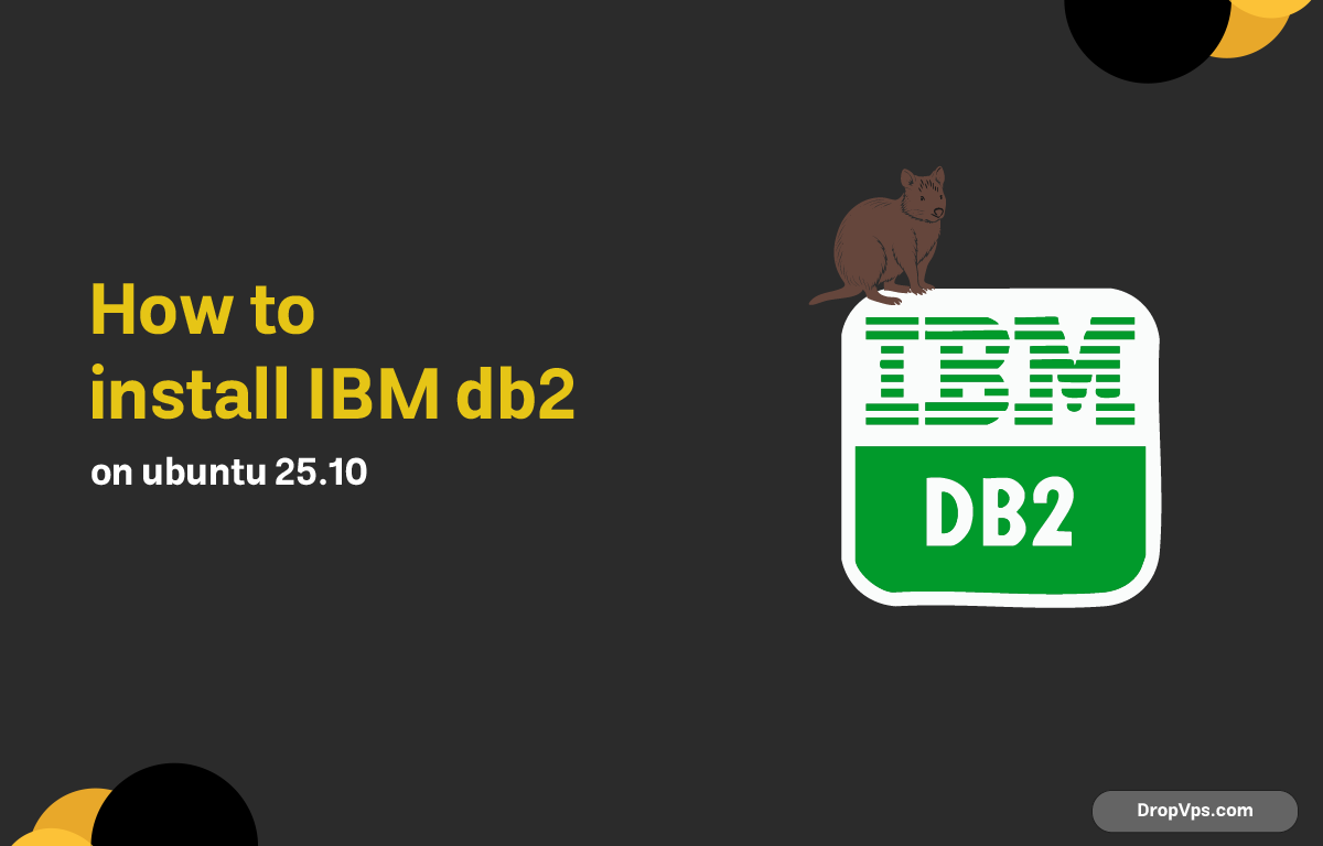 How to install IBM db2 on ubuntu 25.10